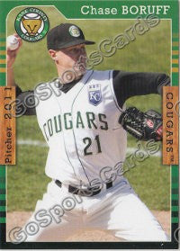 2011 Kane County Cougars Chase Boruff