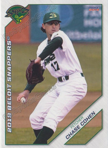 2019 Beloit Snappers Chase Cohen