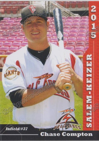 2015 Salem Keizer Volcanoes Chase Compton