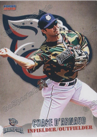 2015 Lehigh Valley IronPigs Chase D'Arnaud 2nd