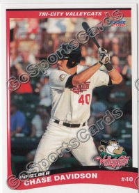 2012 Tri City ValleyCats Chase Davidson