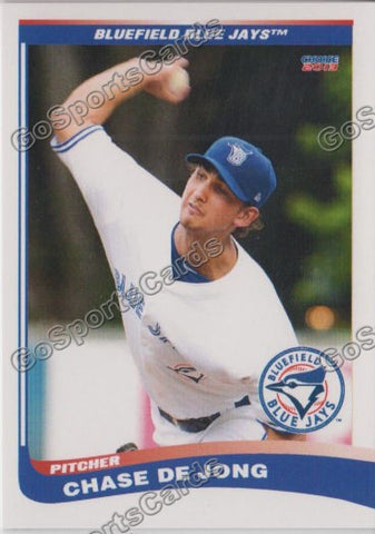 2013 Bluefield Blue Jays Chase De Jong DeJong
