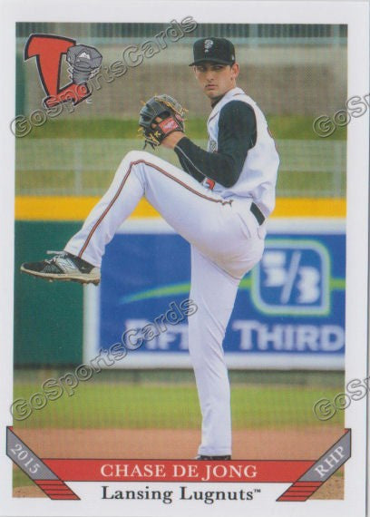 2015 Lansing Lugnuts Chase De Jong