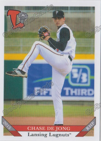 2015 Lansing Lugnuts Chase De Jong