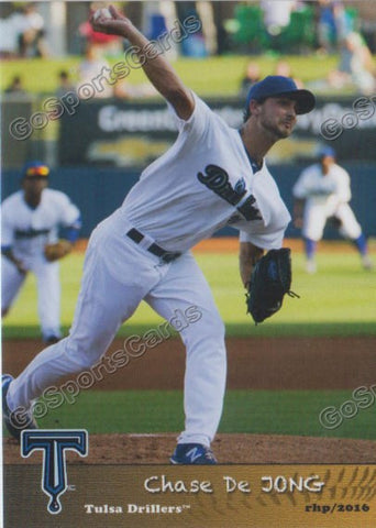 2016 Tulsa Drillers Chase De Jong
