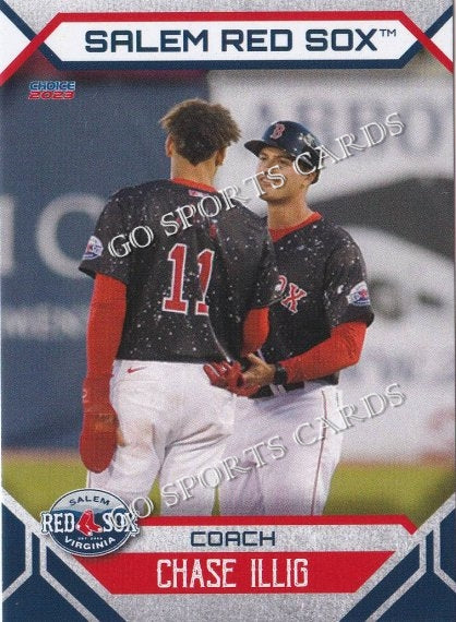 2023 Salem Red Sox Chase Illig – Go Sports Cards