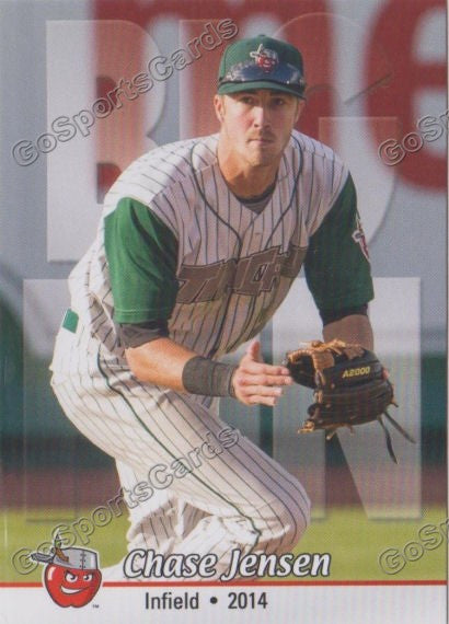 2014 Fort Wayne TinCaps Chase Jensen