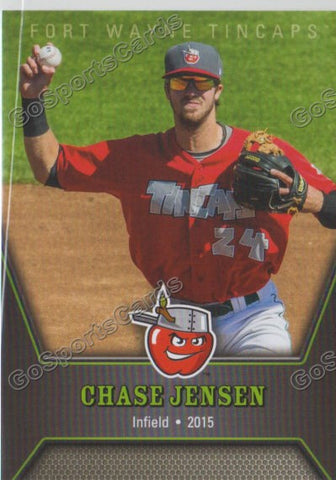 2015 Fort Wayne Tincaps Chase Jensen