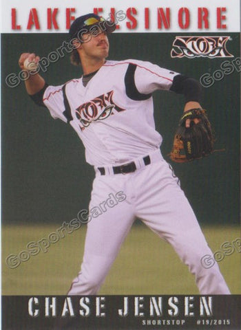 2015 Lake Elsinore Storm Chase Jensen