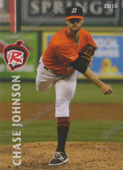 2016 Richmond Flying Squirrels Chase Johnson