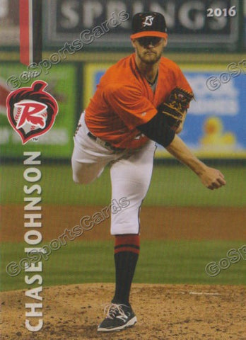 2016 Richmond Flying Squirrels Chase Johnson