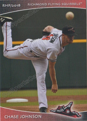 2018 Richmond Flying Squirrels Chase Johnson