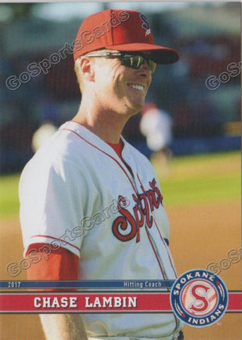 2017 Spokane Indians Chase Lamin