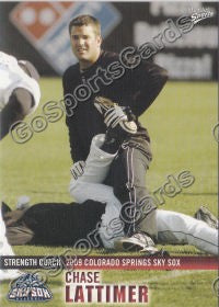 2009 Colorado Springs Sky Sox Chase Lattimer