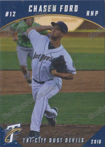 2016 Tri City Dust Devils Chasen Ford
