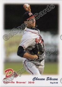 2010 Danville Braves Chasen Shreve