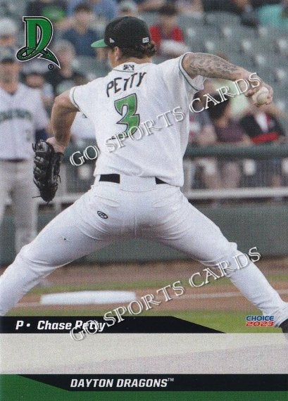 2023 Dayton Dragons Chase Petty