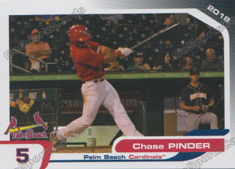 2018 Palm Beach Cardinals Chase Pinder