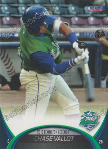 2016 Lexington Legends Chase Vallot