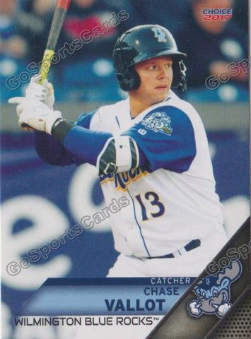 2017 Wilmington Blue Rocks Chase Vallot