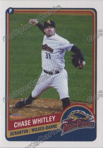2013 Scranton Wilkes Barre RailRiders Chase Whitley