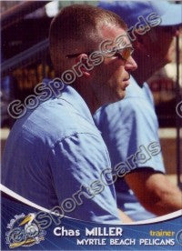 2009 Myrtle Beach Pelicans Chas Miller