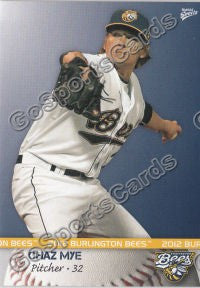 2012 Burlington Bees Chas Chaz Mye