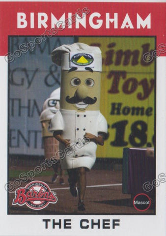 2016 Birmingham Barons The Chef Mascot
