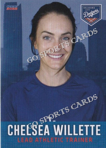 2022 Oklahoma City Dodgers Chelsea Willette