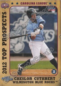 2012 Carolina League Top Prospects Cheslor Cuthbert