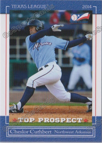 2014 Texas League Top Prospect Cheslor Cuthbert