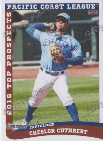 2016 Pacific Coast League Top Prospect PCL Cheslor Cuthbert