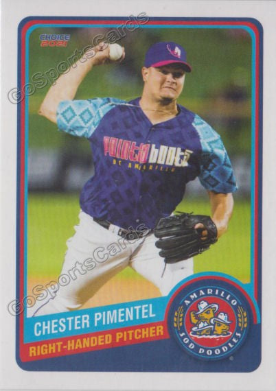 2021 Amarillo Sod Poodles Chester Pimentel