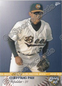 2012 Burlington Bees Chih Fang Pan