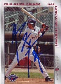 Chih Hsien Chiang 2008 GrandStand Lancaster JetHawks (Autograph)