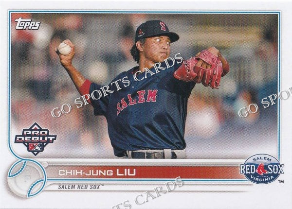 2022 Topps Pro Debut Chih-Jung Liu PD-89