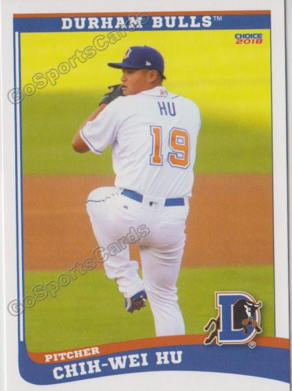 2018 Durham Bulls Chih Wei Hu