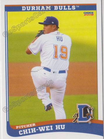 2018 Durham Bulls Chih Wei Hu