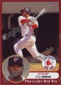 2009 Pawtucket Red Sox Chip Ambres