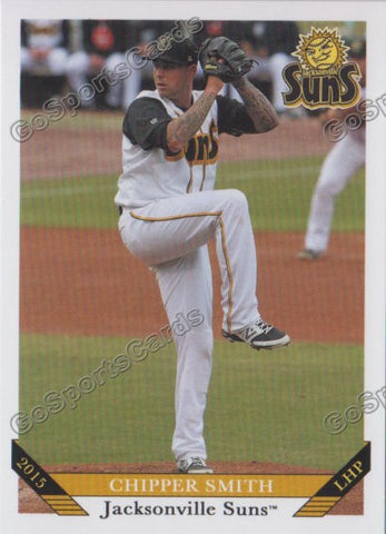 2015 Jacksonville Suns Chipper Smith