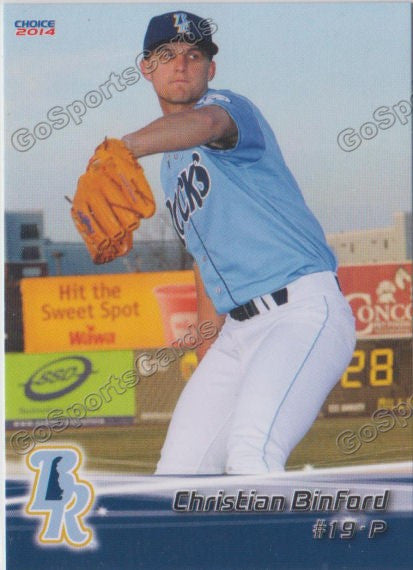 2014 Wilmington Blue Rocks Christian Binford