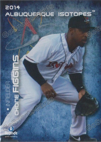 2014 Albuquerque Isotopes Chone Figgins