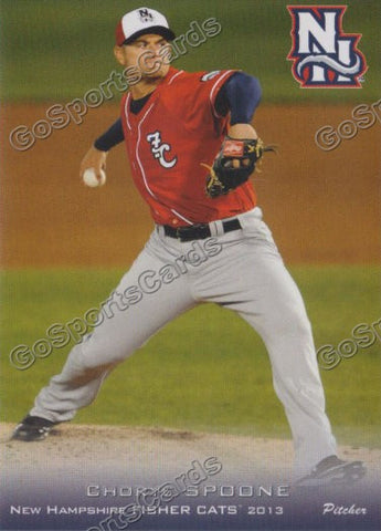 2013 New Hampshire Fisher Cats Chorye Spoone