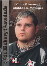 2011 Hickory Crawdads Chris Ackerman