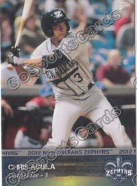 2012 New Orleans Zephyrs Chris Aguila