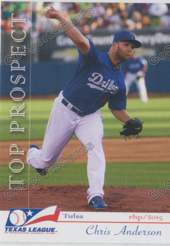 2015 Texas League Top Prospect Chris Anderson