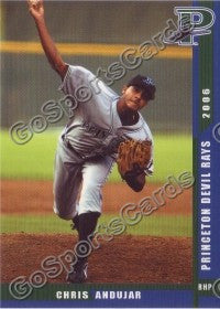 2006 Princeton Devil Rays Chris Andujar