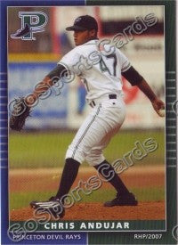 2007 Princeton Rays Chris Andujar