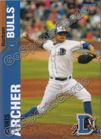 2012 Durham Bulls Chris Archer