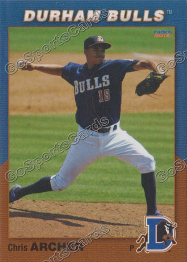 2013 Durham Bulls Chris Archer